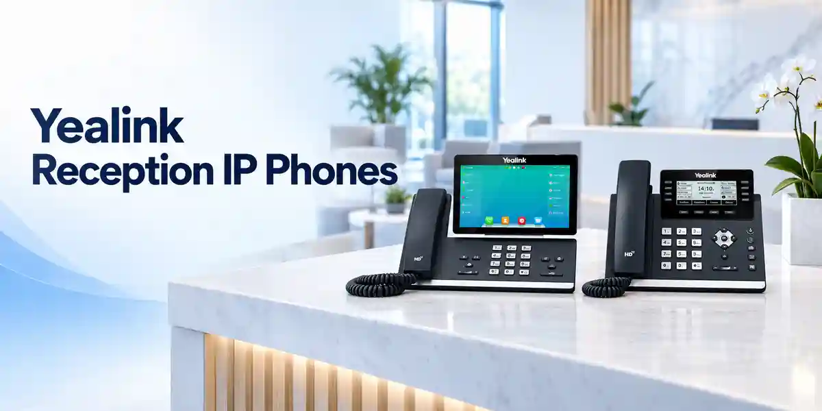 Yealink reception IP phone deployment in Uganda