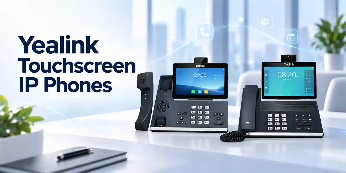 Yealink touchscreen IP phones Uganda
